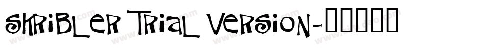 Skribler Trial Version字体转换